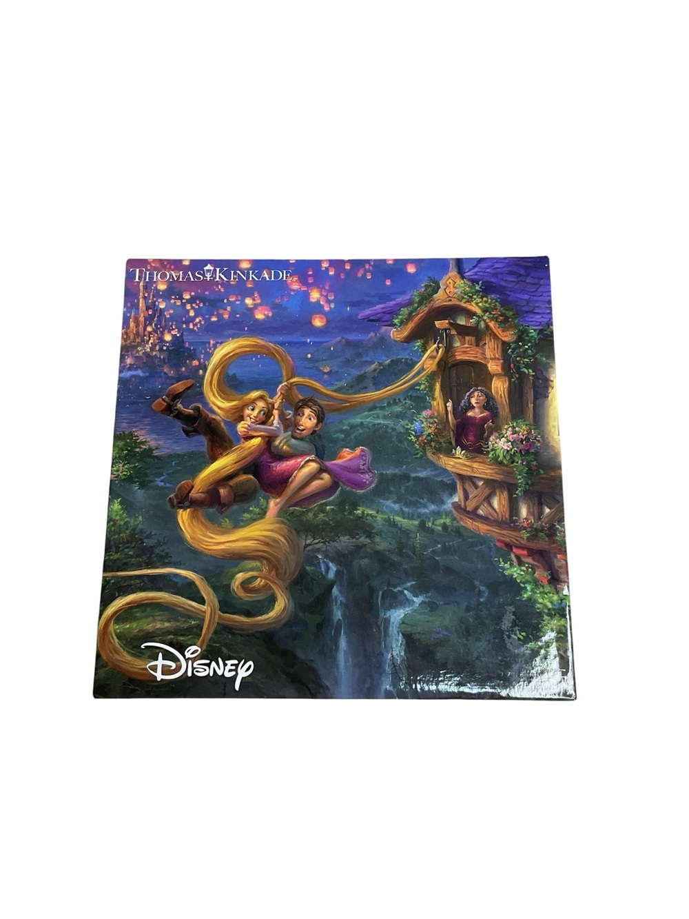 Disney Tangled Thomas Kinkade 750 Piece Jigsaw Puzzle Rapunzel Flynn Rider